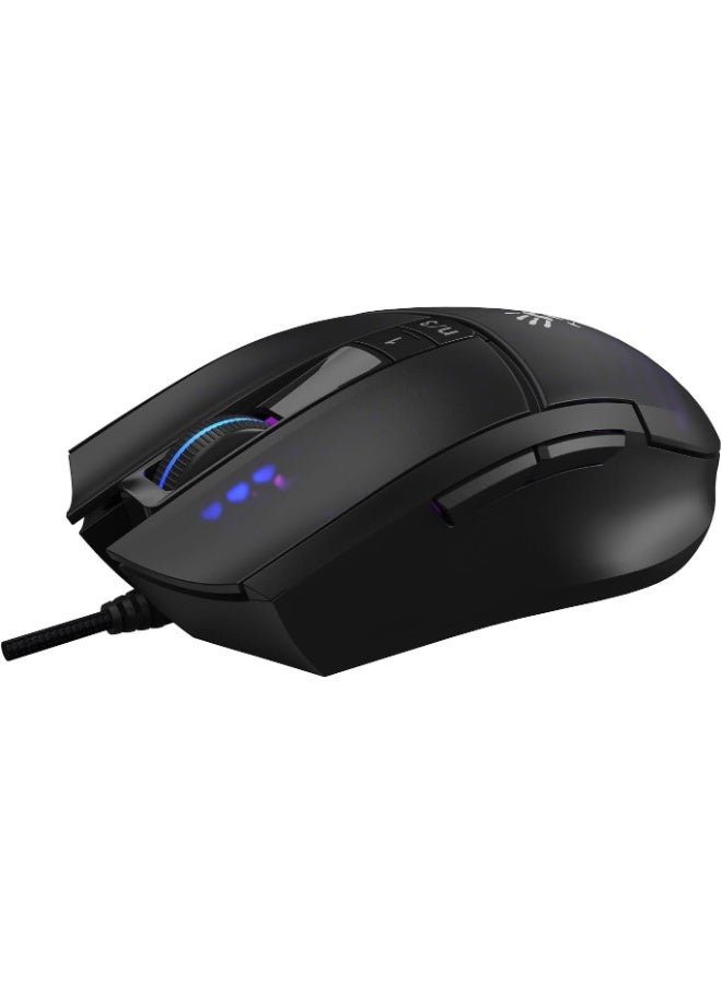 Bloody L65 Max RGB Gaming Mouse – BC3332-A Sensor 10,000 DPI 2,000 Hz Report Rate 4 Core Activated – 4 Types LOD Setting – Light Weight 78G - Image 2